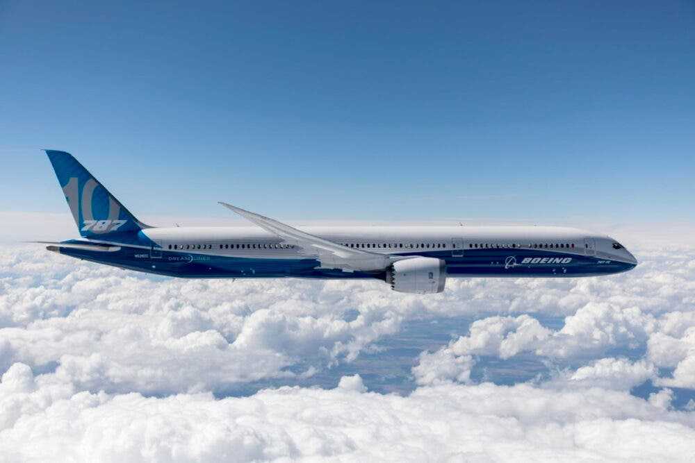 The 787-10 stands out among its siblings. Photo: Boeing