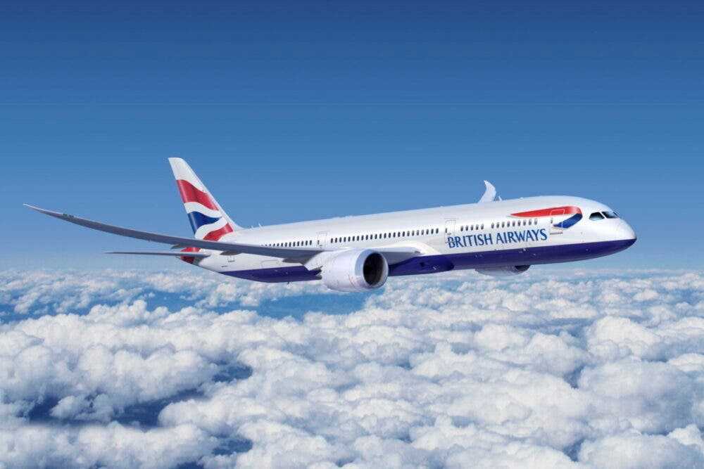 BA’s 787-10 (not pictured) will replace some other 787 routes. Photo: Boeing