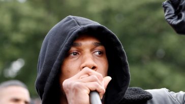 anthony joshua speaking for racism