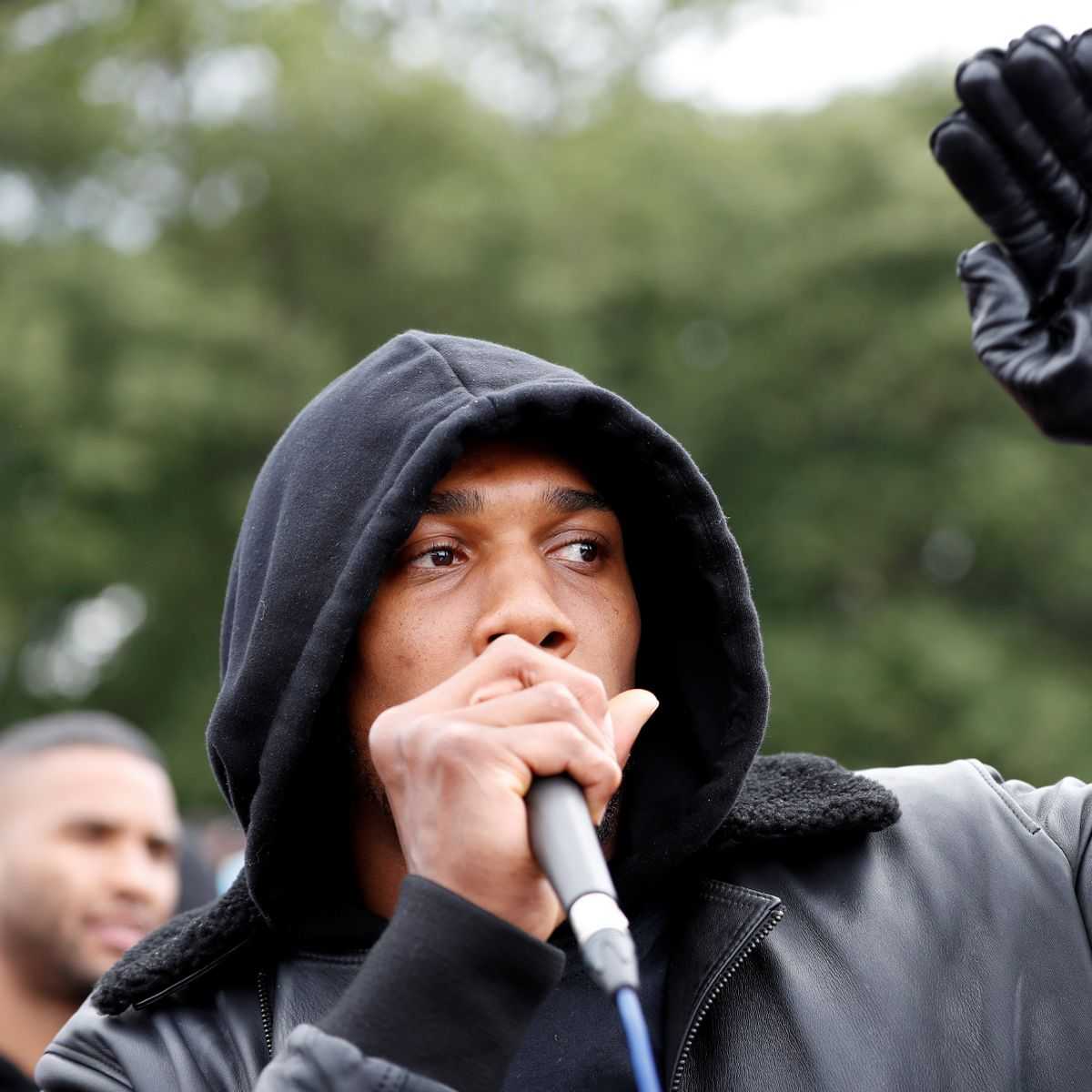 anthony joshua speaking for racism anthony joshua speaking for racism