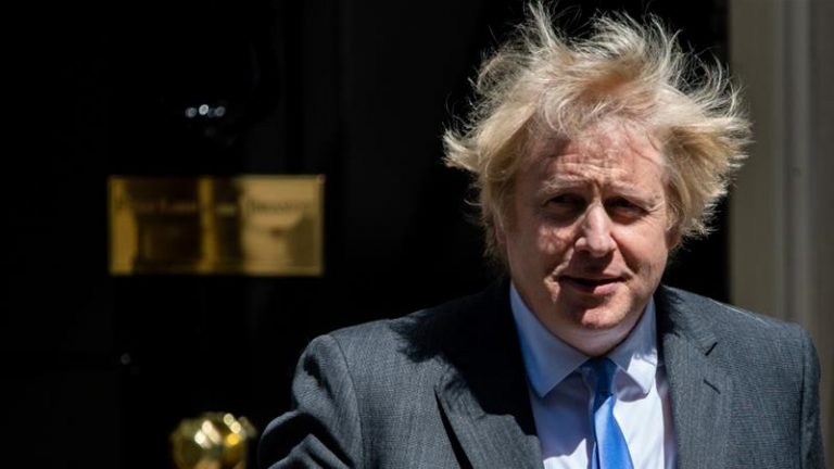 Johnson announced the easing of measures in an address to Parliament's lower chamber [Chris J Ratcliffe/Getty Images]