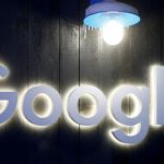 The logo of Google is seen in Davos, Switzerland Januar 20, 2020. Picture taken January 20, 2020. (Reuters)