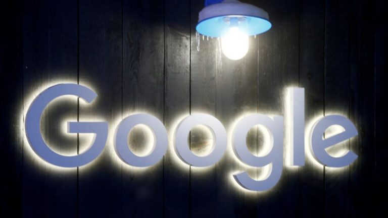 The logo of Google is seen in Davos, Switzerland Januar 20, 2020. Picture taken January 20, 2020. (Reuters)