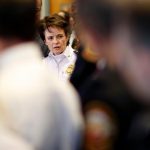 Atlanta Police Chief Erika Shields speaks at a press conference in Atlanta, January 4, 2018 (Reuters)