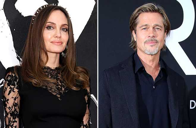 Angelina Jolie and Brad Pitt. Shutterstock (2)
