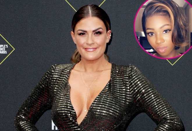 Brittany Cartwright and Faith Stowers John Salangsang/Shutterstock; Inset: Courtesy of Faith Stowers/Instagram