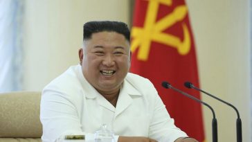 In this photo provided by the North Korean government, North Korean leader Kim Jong Un attends a meeting of the Politburo of the Central Committee of the Workers’ Party of Korea in North Korea Sunday, June 7, 2020. Independent journalists were not given access to cover the event depicted in this image distributed by the North Korean government. The content of this image is as provided and cannot be independently verified. (Korean Central News Agency/Korea News Service via AP)