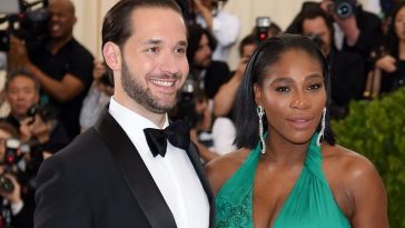 Alexis Ohanian and Serena Williams