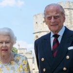 The Queen and Prince Philip photographed at Windsor Castle CREDIT: PA