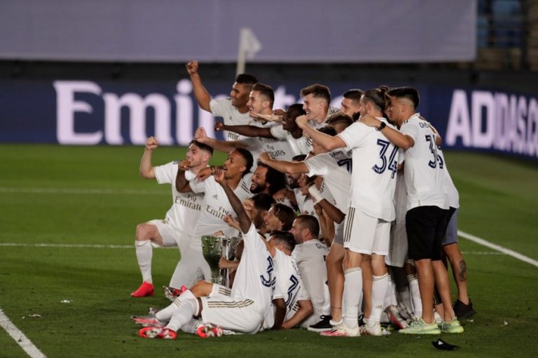 REAL MADRID CHAMPIONSHIP CELEBRATED