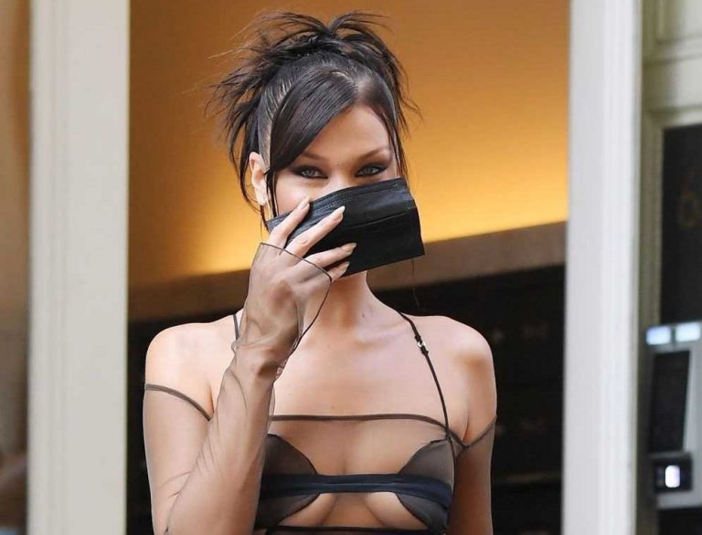 Bella Hadid caught off guard