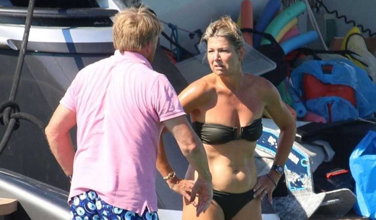 Dutch King Willem Alexander and Queen Maxima on vacation in Mykonos
