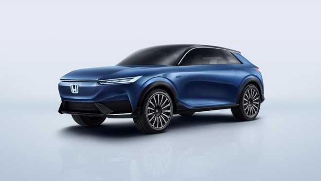 Honda makes world premiere of new SUV e: concept