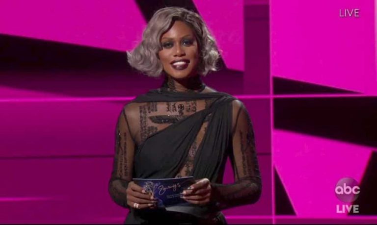 Censor Laverne Cox’s speech at the 2020 Emmy Awards