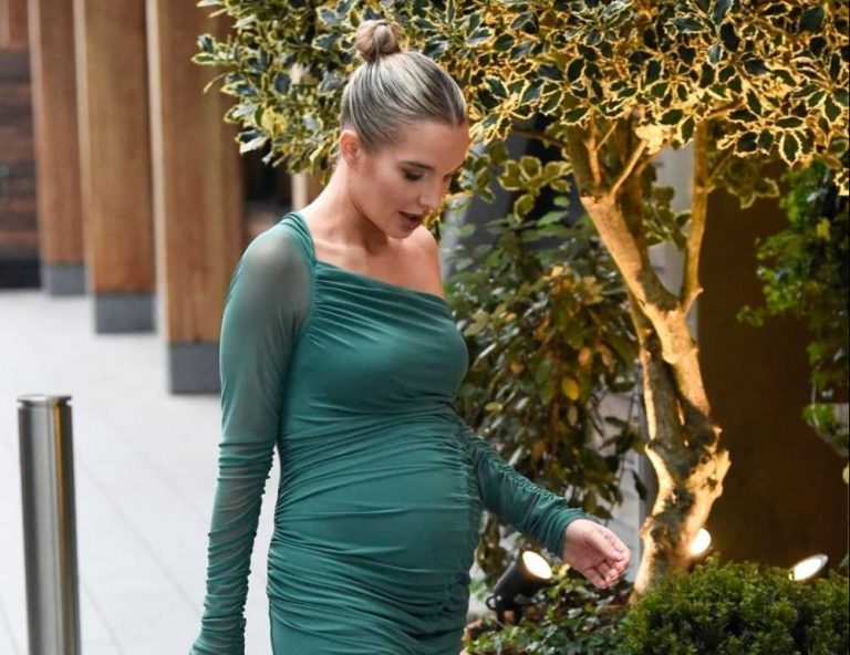 English actress Helen Flanagan expects her third baby