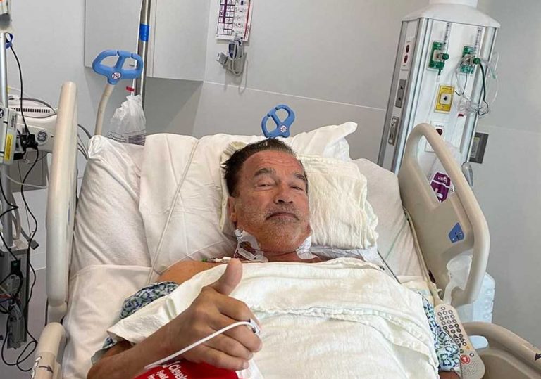 Arnold Schwarzenegger had a heart operation