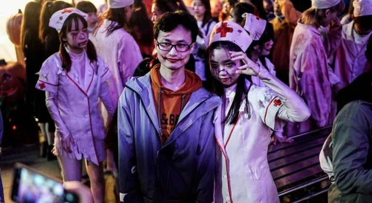 Halloween Party in Wuhan