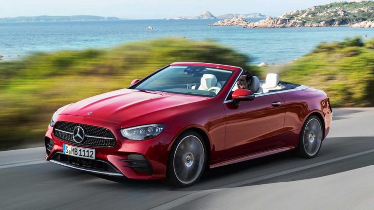 New Mercedes-Benz E-Class Coupe and Cabriolet
