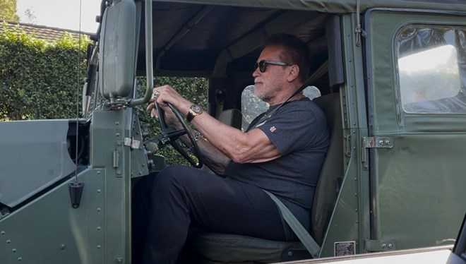 Arnold Schwarzenegger recovered with Terminator speed