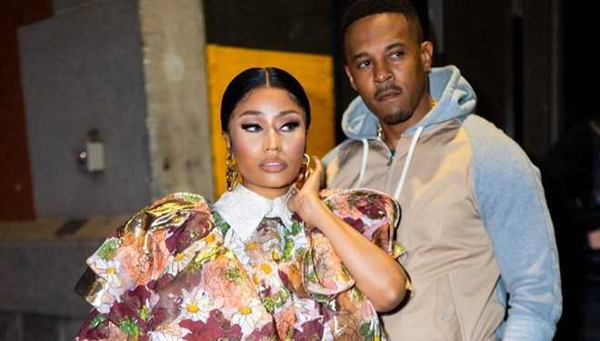 Nicki Minaj shared her baby for the first time