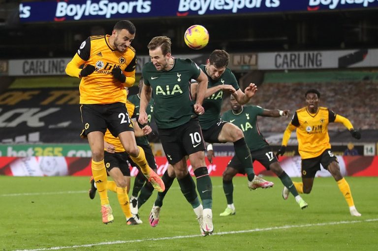 Wolverhampton-Tottenham match ended 1-1