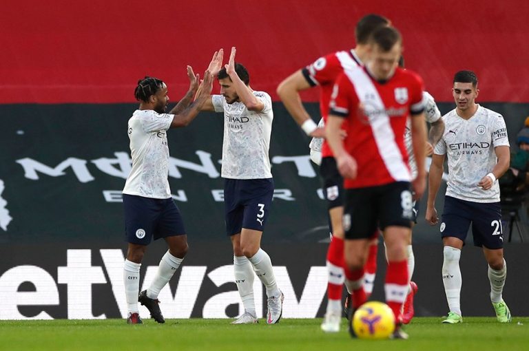 Southampton: 0 – Manchester City: 1 Match Result