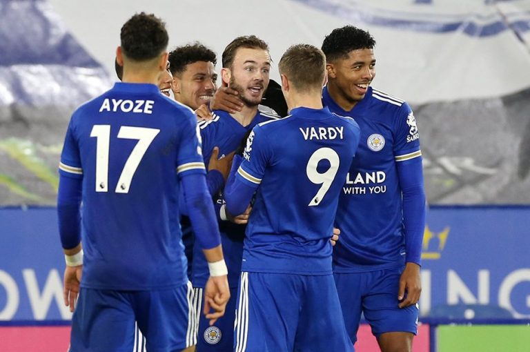 Leicester City 3-0 Brighton & Hove Albion Match Result