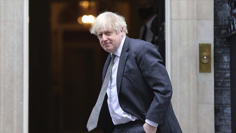 British Prime Minister Johnson meets with US President Biden