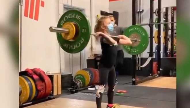 Canadian 7-year-old weightlifter becomes US champion