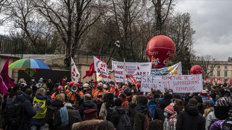 Government policies protests in France