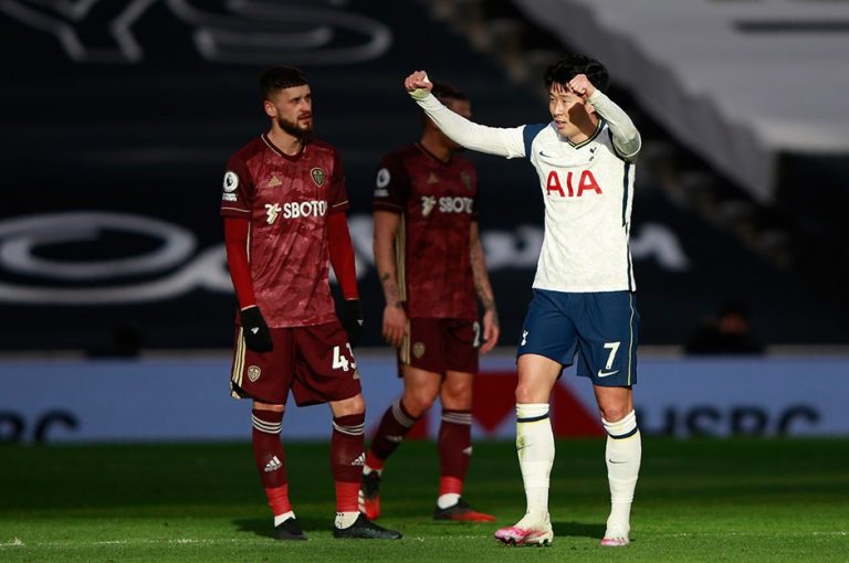 Tottenham 3-0 Leeds United Match Result