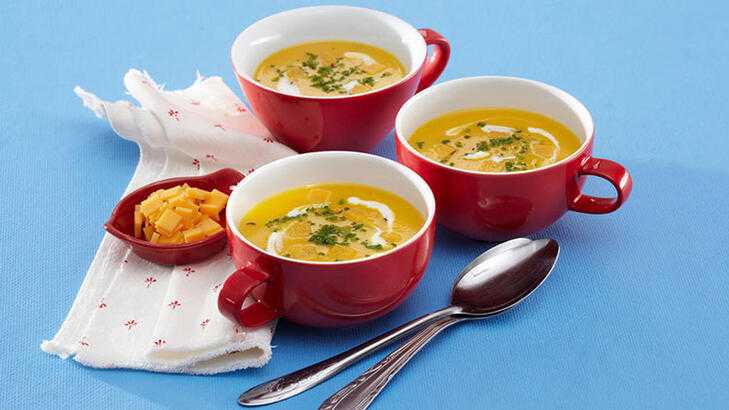 Pumpkin winter soup recipe