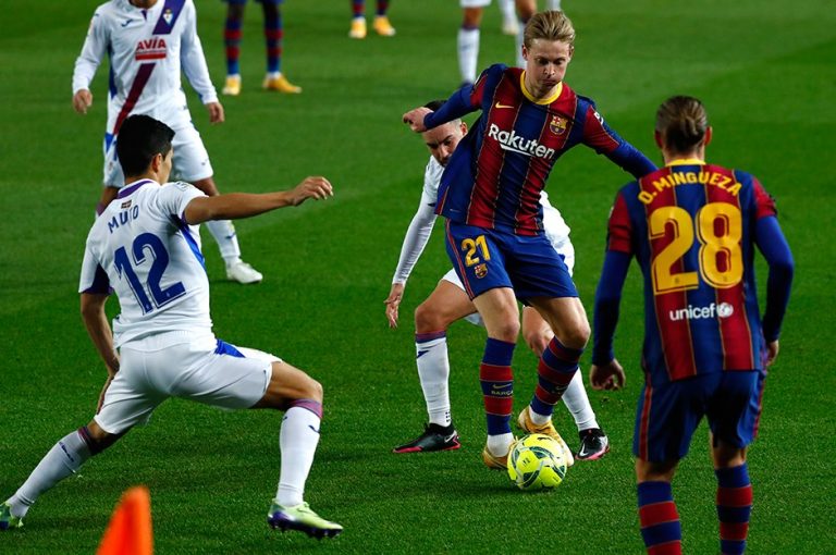 Barcelona 1-1 Eibar Match Result