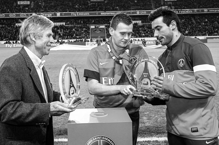 Farewell to Bernard from PSG