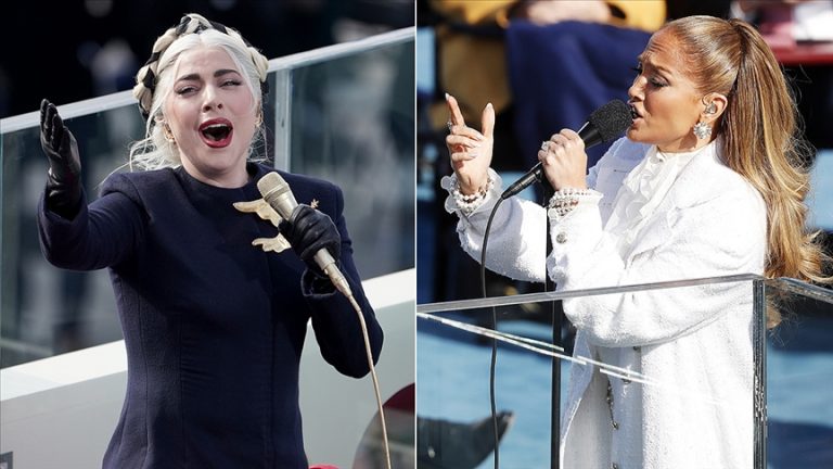 Famous names took the stage at the inauguration ceremony of US President Joe Biden