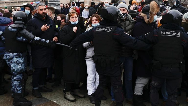 Some opponents who participated in the protests in Russia were given various penalties