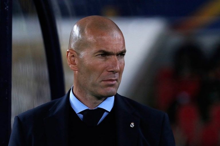 Zinedine Zidane infected with coronavirus