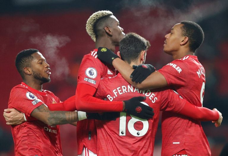 Manchester United 2-1 Aston Villa Match Result