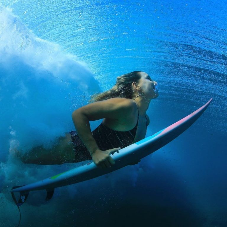 The queen of surfing Maya Gabeira