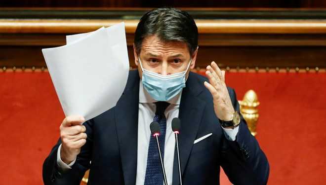 Italian Prime Minister Conte resigns