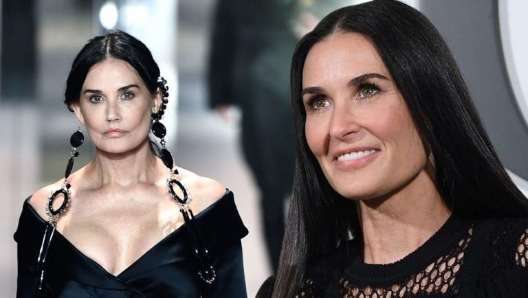 Demi Moore is on the agenda with its latest version: She missed the aesthetics too much
