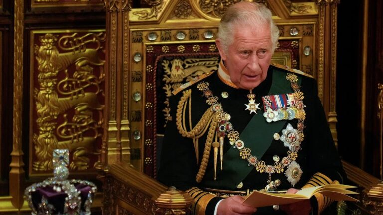 King Charles III, the new monarch