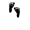 Baby Footprint, Baby Feet SVG Instant Download SVG, PNG, eps, dxf, jpg digital download - Image 5