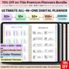 Digital Planner 2024 2025 2026 Undated Digital Planners | Goodnotes Planner Xodo Notability Noteshelf ,iPad Planner Android Planner 4 Themes