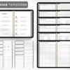 Digital Planner 2024 2025 2026 Undated Digital Planners | Goodnotes Planner Xodo Notability Noteshelf ,iPad Planner Android Planner 4 Themes - Image 5