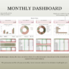 Monthly Budget Spreadsheet, Monthly Budget for Google Sheets, Digital Budget Template, Financial Planner, Google Sheets Template, Gigi - Image 3