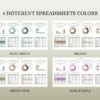 Monthly Budget Spreadsheet, Monthly Budget for Google Sheets, Digital Budget Template, Financial Planner, Google Sheets Template, Gigi - Image 7