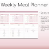 Weekly Meal Planner and Grocery List | Google Sheets Digital Template | Automated Shopping List | Food Prep | Printable Digital Meal Planner - Image 4