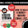 How To Build a Money-Making Email Marketing List, Lead Magnet Email Marketing Help, List Building On Etsy, How to build an Email List Etsy