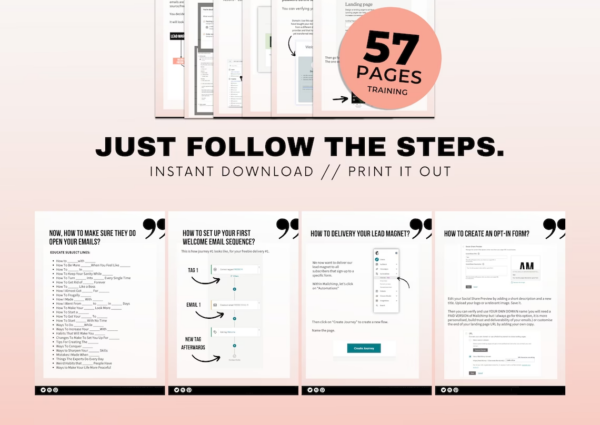 How To Build a Money-Making Email Marketing List, Lead Magnet Email Marketing Help, List Building On Etsy, How to build an Email List Etsy - Image 3